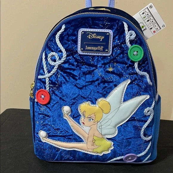 Loungefly Disney SASSY TINKERBELL Light Up Bag/Backpack NWT - Picture 1 of 3